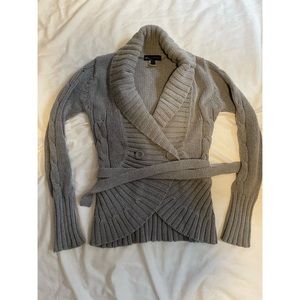 Mango Cable Wrap Cardigan